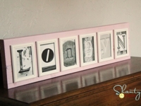 Shanty2Chic Letter Photo Art